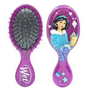 Wet Brush Расчёска для спутанных волос / Disney Mini Detangler Glitter Ball Jasmine BWR832JASMG 546001 22557 