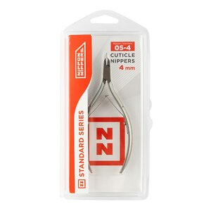 Nippon Nippers Кусачки маникюрные для кутикулы / Standard NN_NS-05-4, двойная пружина, ручная заточка, 4 мм 546018 23827 