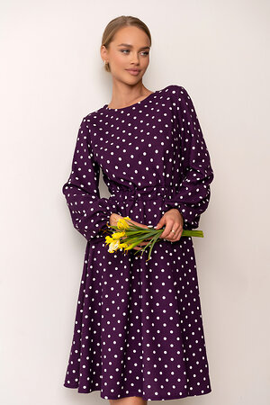 Open-style Платье 546216 5265 фиолетовый/белый