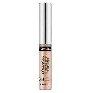 Enough Консилер осветляющий с коллагеном 3 в 1 / Collagen Whitening Cover Tip Concealer 3 in 1 №1, 5 мл 546364 17783 