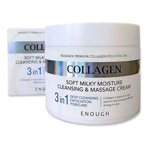 Enough Массажный очищающий крем для лица с коллагеном / Collagen 3 In 1 Cleansing & Massage Cream, 300 мл 546365 19100 