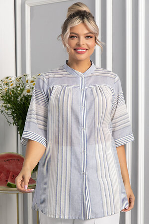 LT Collection Блуза 546399 Б13876-24М голубой