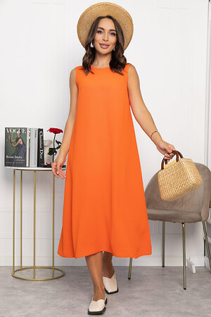 LT Collection Платье 546412 П13973-9М оранжевый