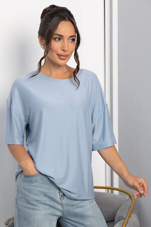 LT Collection Футболка 546418 Б13980-25М голубой