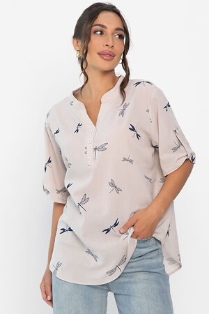 LT Collection Блуза 546425 Б13974-20М светло-бежевый