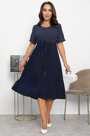 LT Collection Платье 546428 П13992-3М синий