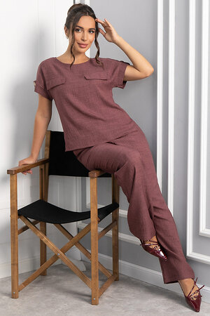 LT Collection Костюм 546433 К13983-12М бордовый