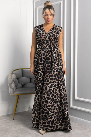 LT Collection Комбинезон 546447 К14003-13М коричневый