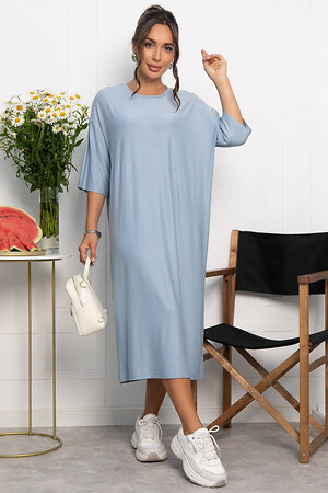 LT Collection Платье 546458 П14026-25М голубой