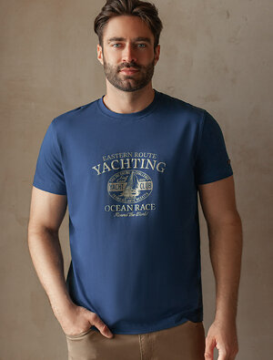 VILATTE Футболка 546518 U49.045 т.синий_yachting