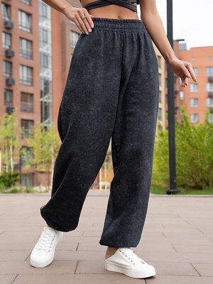 Binita Брюки 546637 1226/3-1 графитовый
