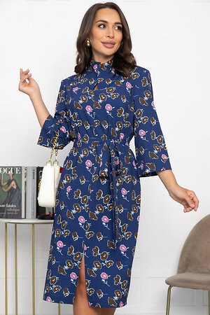 LT Collection Платье 547857 П14020-9М синий