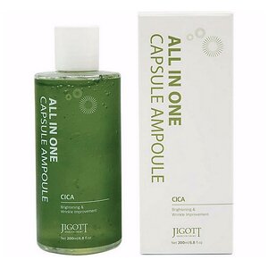 Jigott Сыворотка для лица с экстрактом центеллы азиатской / All In One Cica Capsule Ampoule, 200 мл 548115 23489 