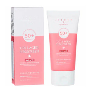 Jigott Крем для лица солнцезащитный с коллагеном / Signature Collagen Sunscreen SPF50+ PA++++, 70 мл 548121 25828 