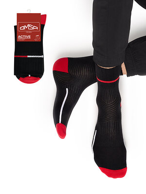 Omsa Носки 548141 OMSA ACTIVE 108 Nero (Черный)