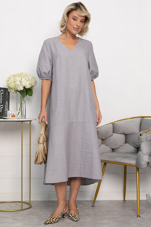 LT Collection Платье 548368 П14044-30М серый
