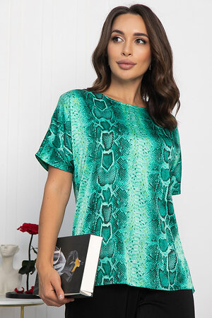 LT Collection Блуза 548558 Б14032-16М зеленый