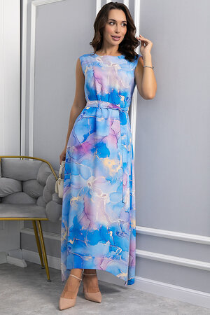 LT Collection Платье 548787 П14070-4М голубой