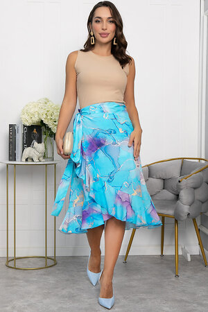 LT Collection Юбка 548797 Ю14076-4М бирюзовый