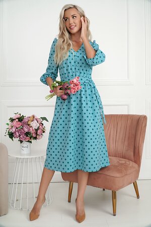 LT Collection Платье 549228 П14114-45М бирюзовый