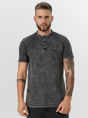 MARK FORMELLE Поло 550024 111697/1 ACID WASH черный