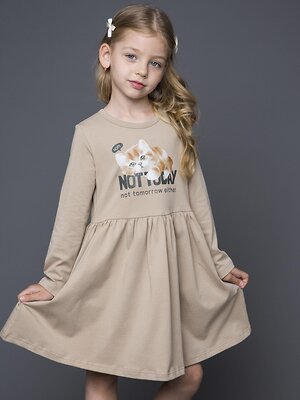 BATIK Платье 550210 023_ОС25 Бежевый