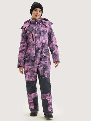 NIKASTYLE Комбинезон 550308 8з3625 сухая роза/графит