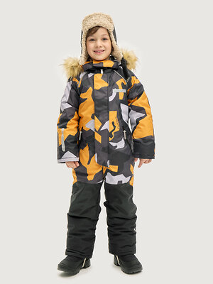 NIKASTYLE Комбинезон 550316 8з0925 горчица/черный