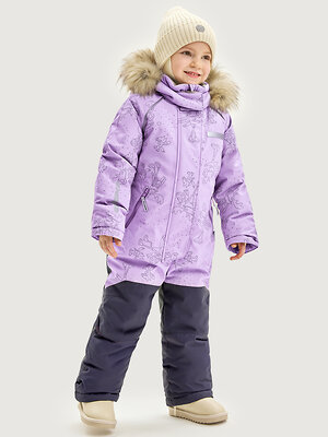 NIKASTYLE Комбинезон 550321 8з0625 лаванда/инжир