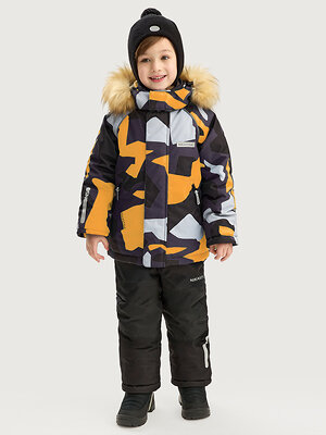 NIKASTYLE Костюм 550338 7з1125 горчица/черный