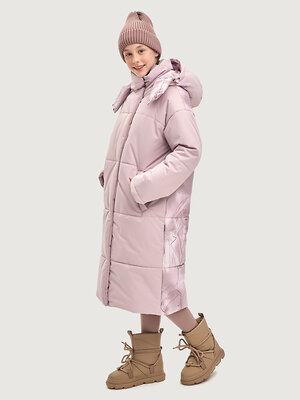 NIKASTYLE Пальто 550449 6з9425 пудра/орхидея