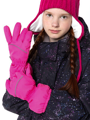 NIKASTYLE Перчатки 550496 15з17525 розовый