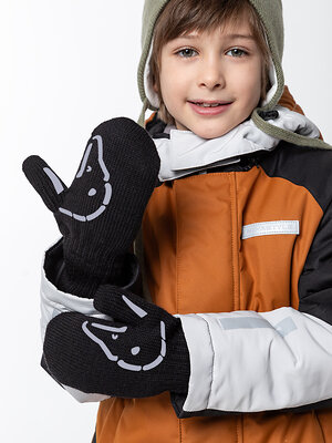 NIKASTYLE Варежки 550509 14з17025 черный