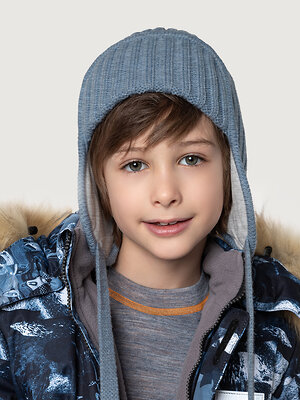 NIKASTYLE Шапка 550604 11з15925 серо-голубой
