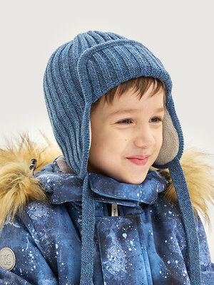 NIKASTYLE Шапка 550610 11з15925 джинсовый