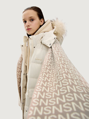 NIKASTYLE Шарф 550636 17з16925 бежевый