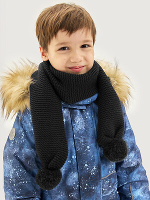 NIKASTYLE Шарф 550641 17з15725 черный