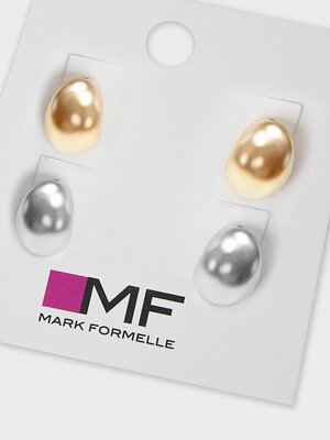 MARK FORMELLE Серьги 550954 LA508-0697 золото +серебро