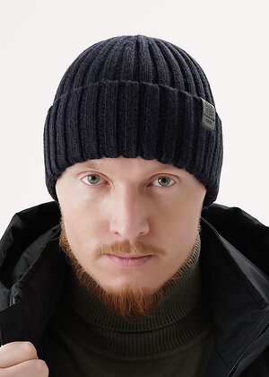 CLEVER Шапка 551628 453812ап т.синий/чёрный