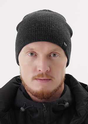 CLEVER Шапка 551640 454434аш меланж т.серый