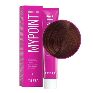TEFIA Mypoint 7.48 Перманентная крем-краска для волос / Блондин медно-коричневый, 60 мл 551914 20112 
