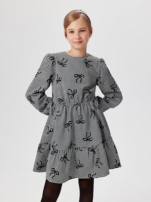 Acoola Платье 551966 20210200762 черно-белый