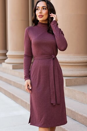 LT Collection Платье 552014 П14057-33М бордовый