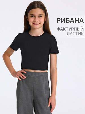 Апрель Футболка 552350 1ДДФК4682200 черный