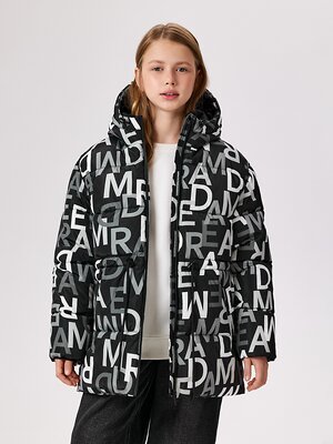 Acoola Куртка 552395 20210650035 черно-белый