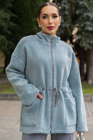 LT Collection Пальто 555464 Б14138-7М голубой