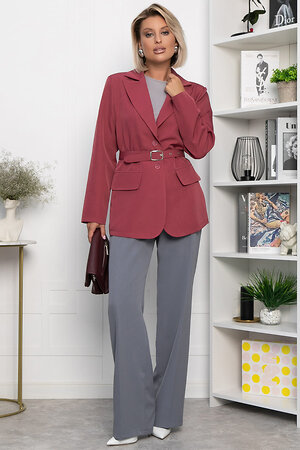 LT Collection Жакет 555470 Б14159-7М темно-розовый
