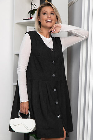LT Collection Сарафан 555481 П14176-10М черный