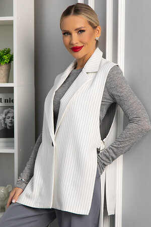 LT Collection Жилет 555972 Б14212-4М белый