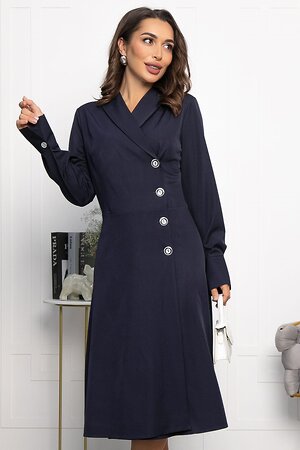 LT Collection Платье 555975 П14216-5М темно-синий